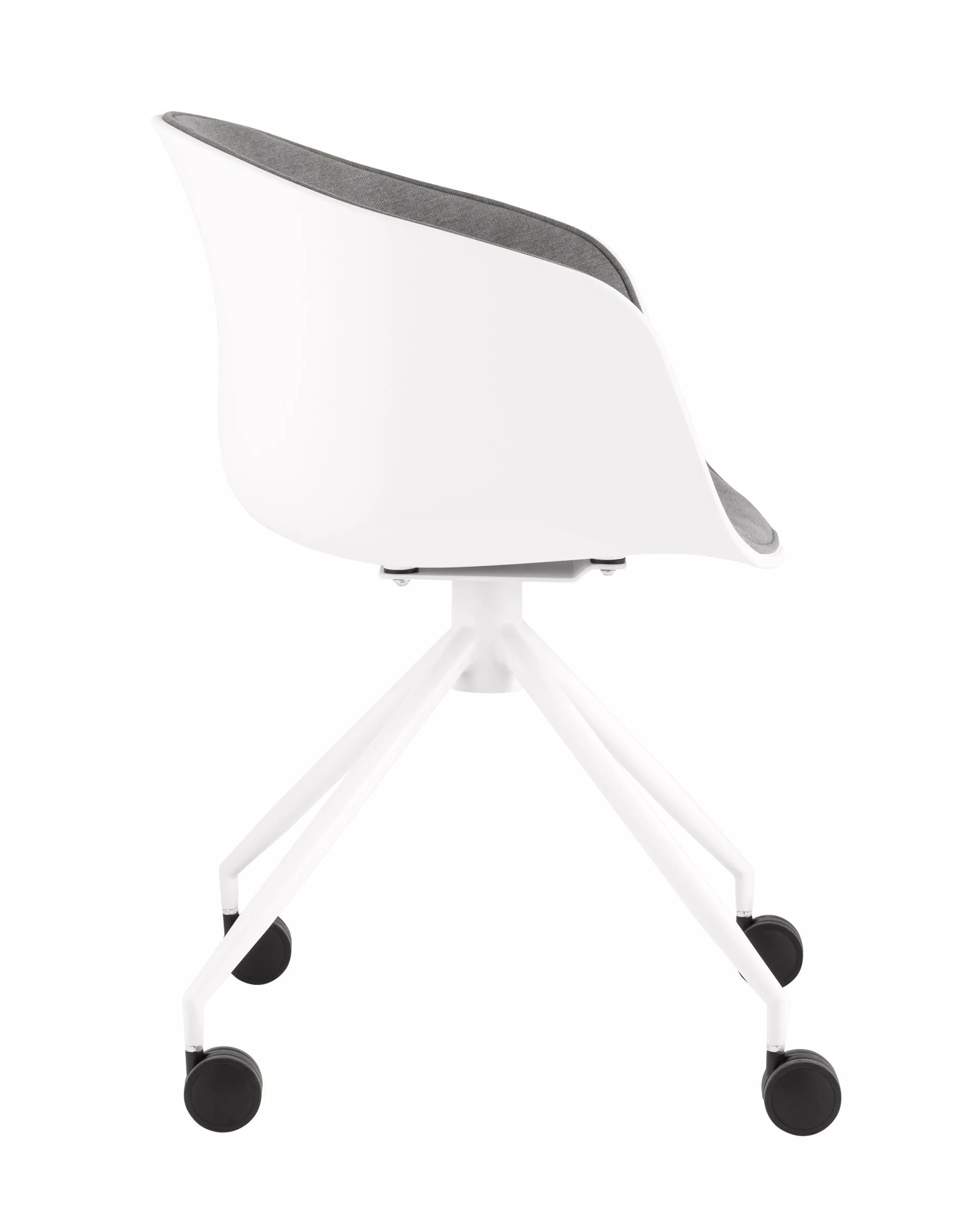 Кресло офисное LIBRA рогожка серый