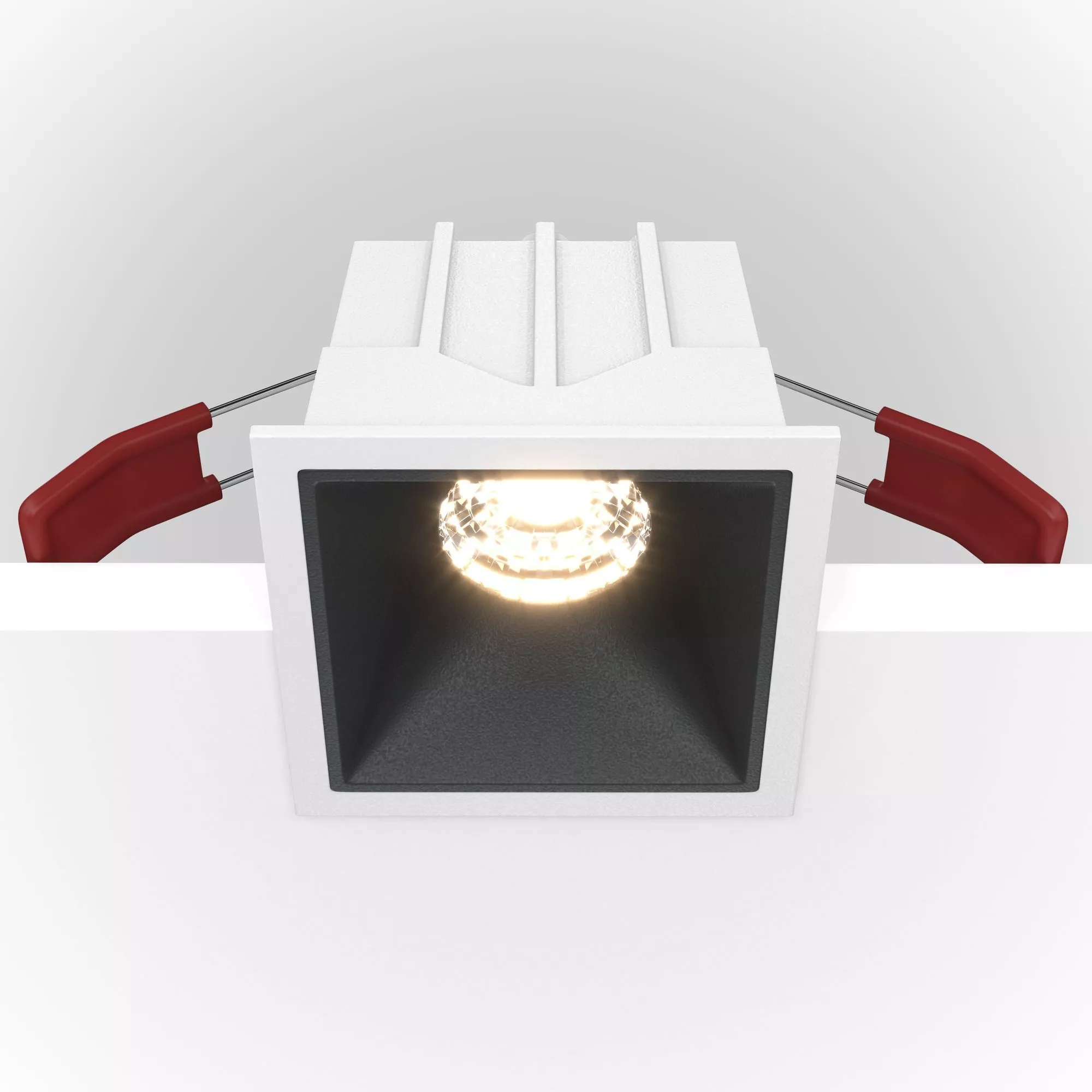 Точечный встраиваемый светильник Maytoni Alfa LED DL043-01-10W3K-D-SQ-WB