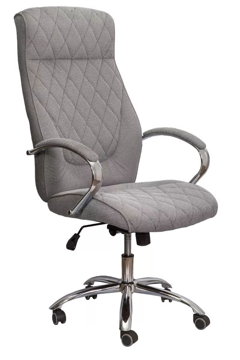 Кресло поворотное Star серый ткань 55023