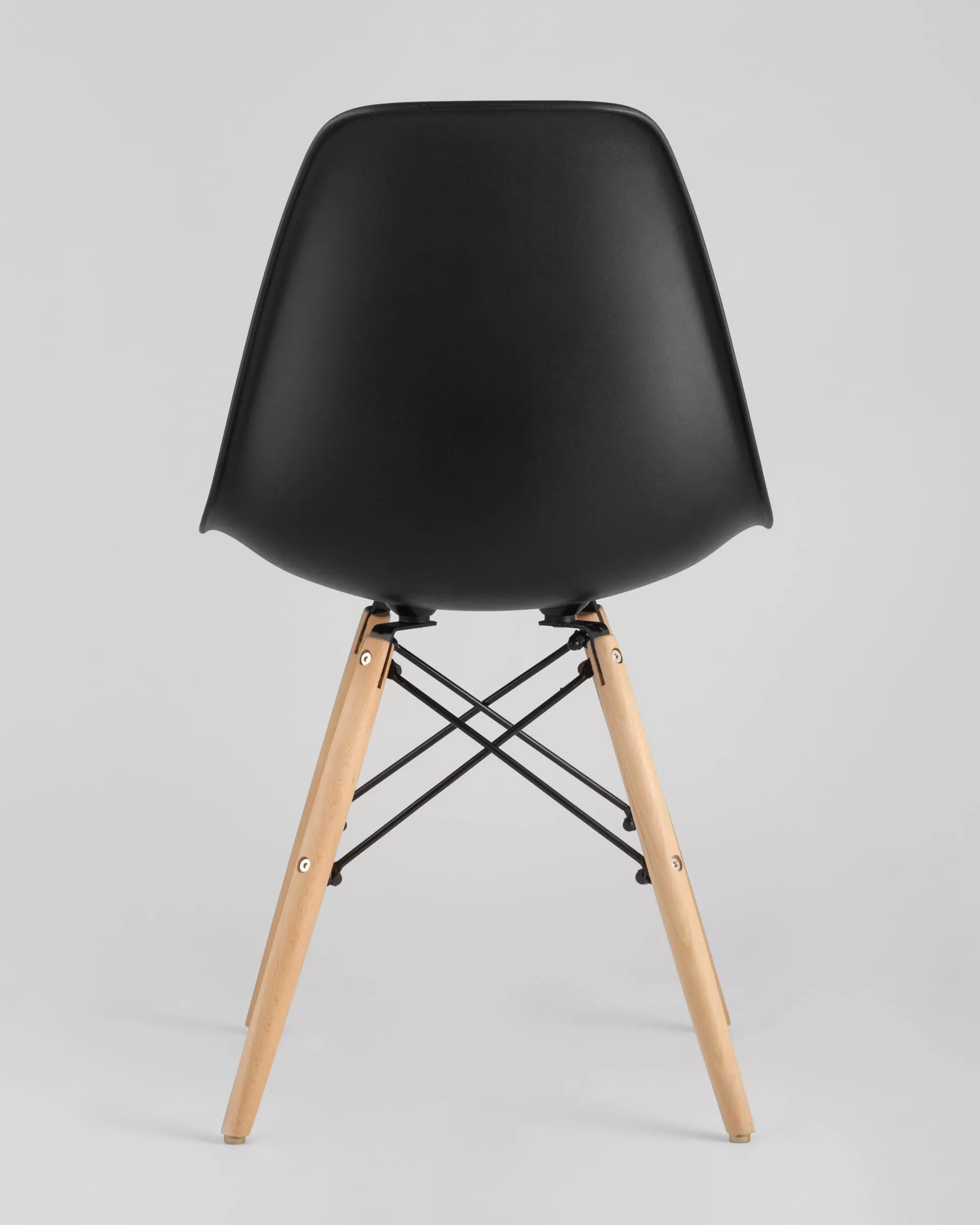 Комплект стульев Eames DSW черный x4 шт