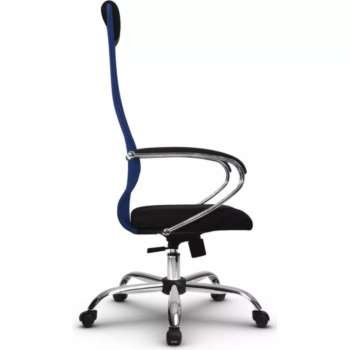 Кресло компьютерное SU-BK131-8 Ch Синий / черный