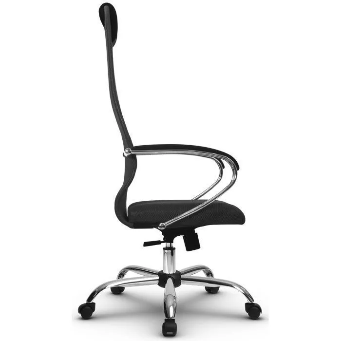 Кресло компьютерное SU-BK131-8 Ch Темно-серый / темно-серый