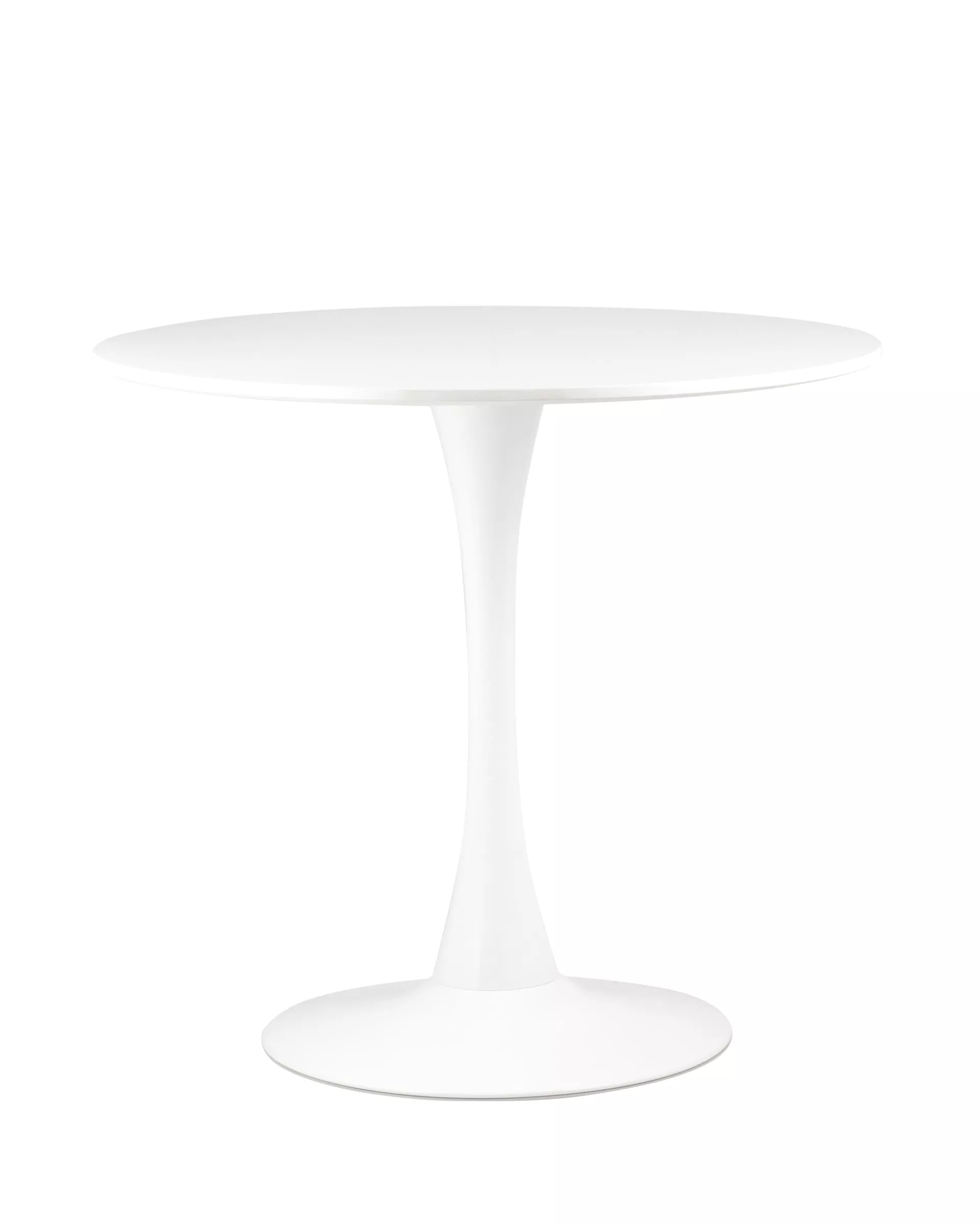 Стол обеденный Tulip D80 Белый круглый