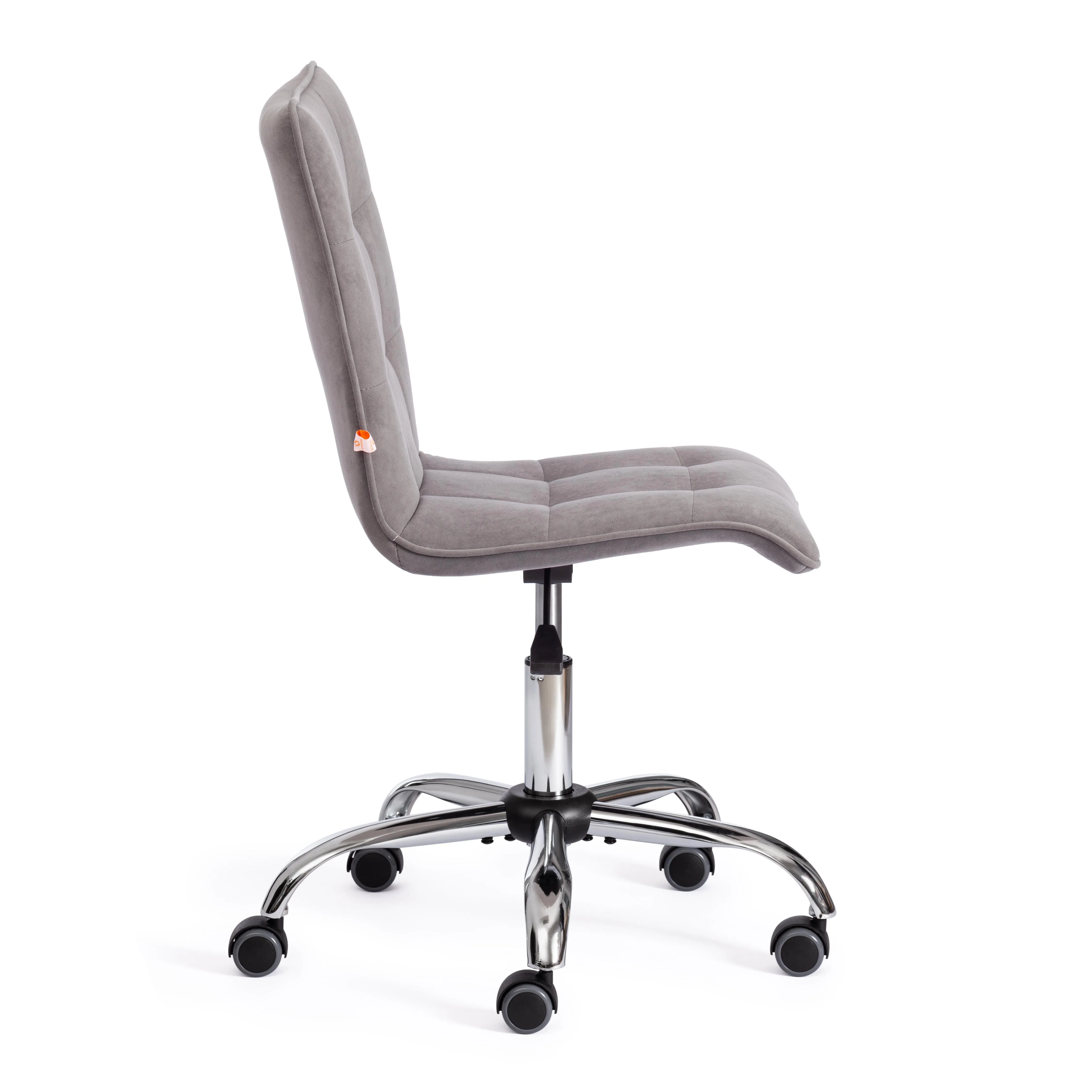 Кресло офисное ZERO флок серый