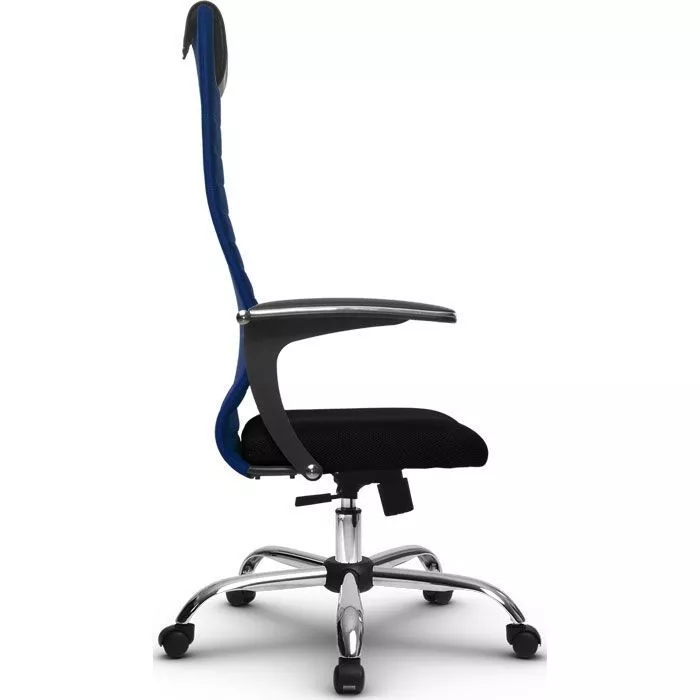 Кресло компьютерное SU-BU158-10 Ch Синий / черный