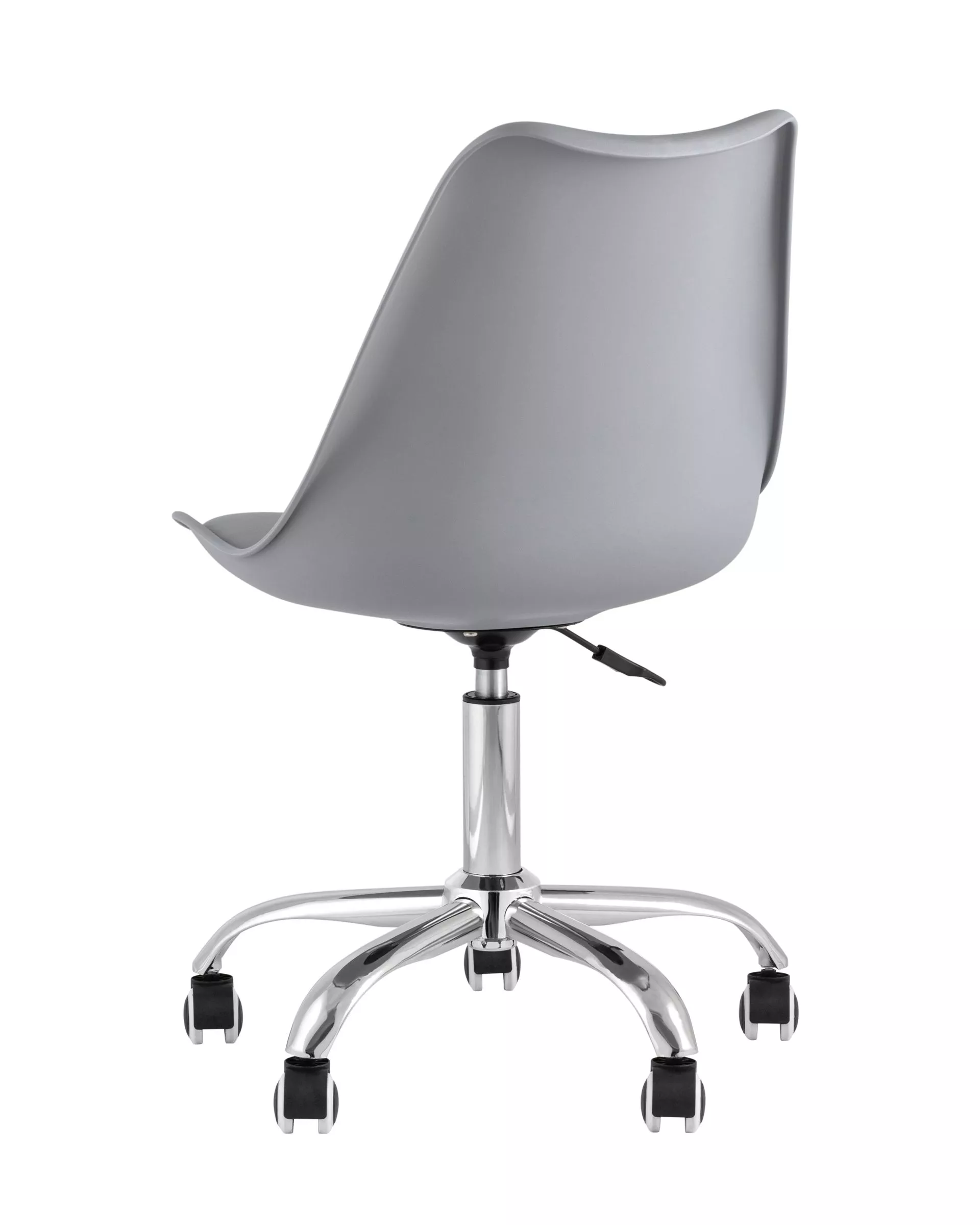 Кресло офисное BLOK NEW пластиковый серый
