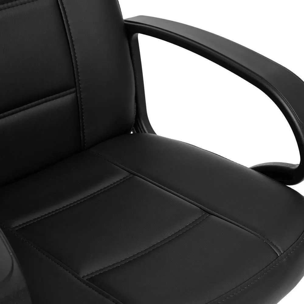 Кресло компьютерное СН747 Черный (экокожа)