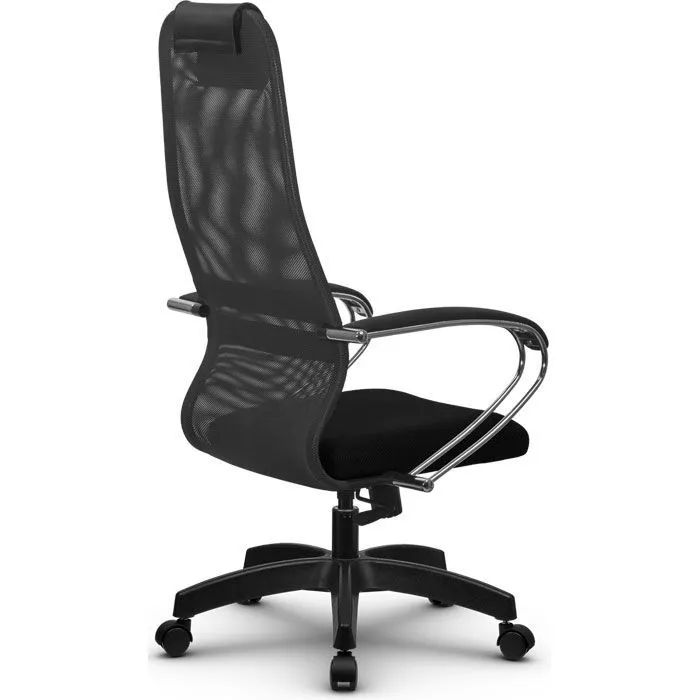 Кресло компьютерное SU-BK131-8 Pl Темно-серый / черный