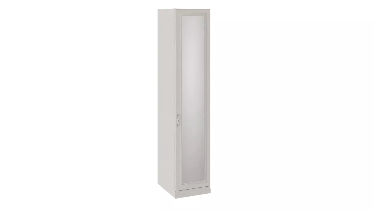 Шкаф для белья с зеркальной дверью с опорой Сабрина СМ-307.07.211-01