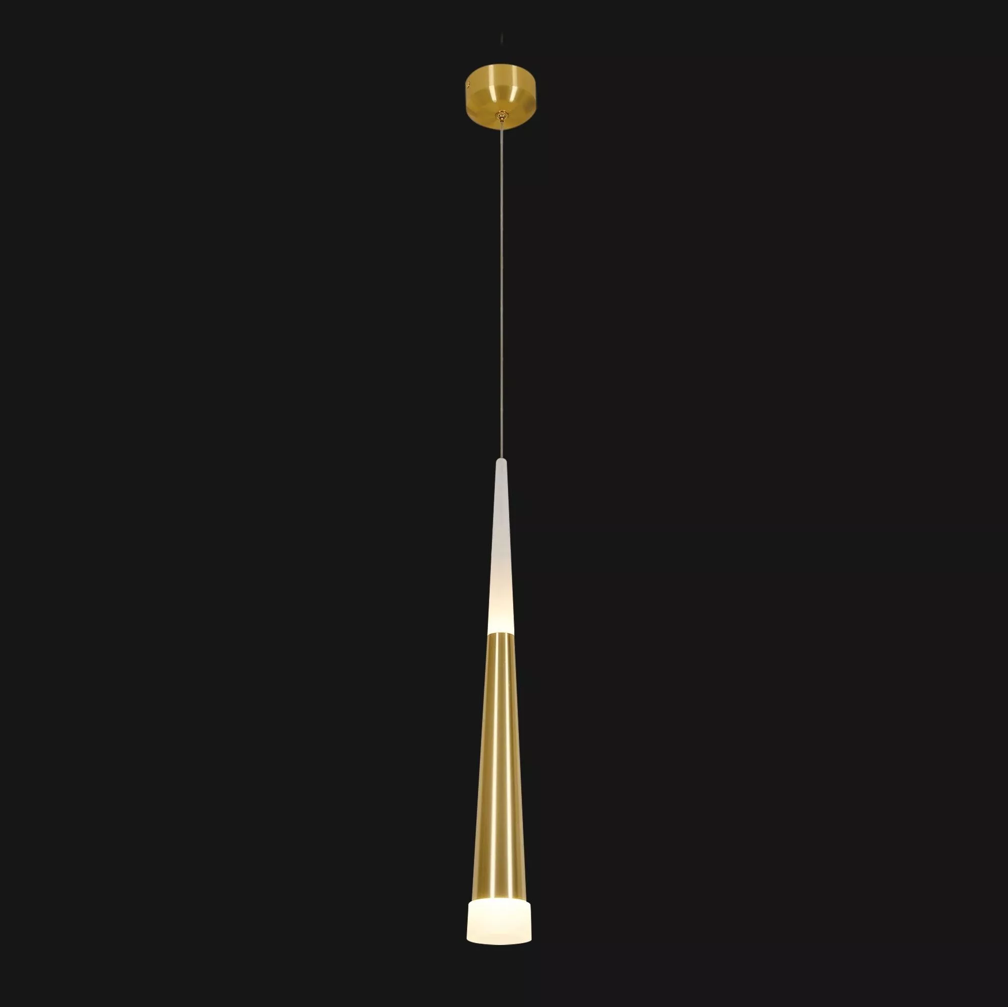 Потолочный подвесной светильник Вегас золото матовое Citilux CL227012