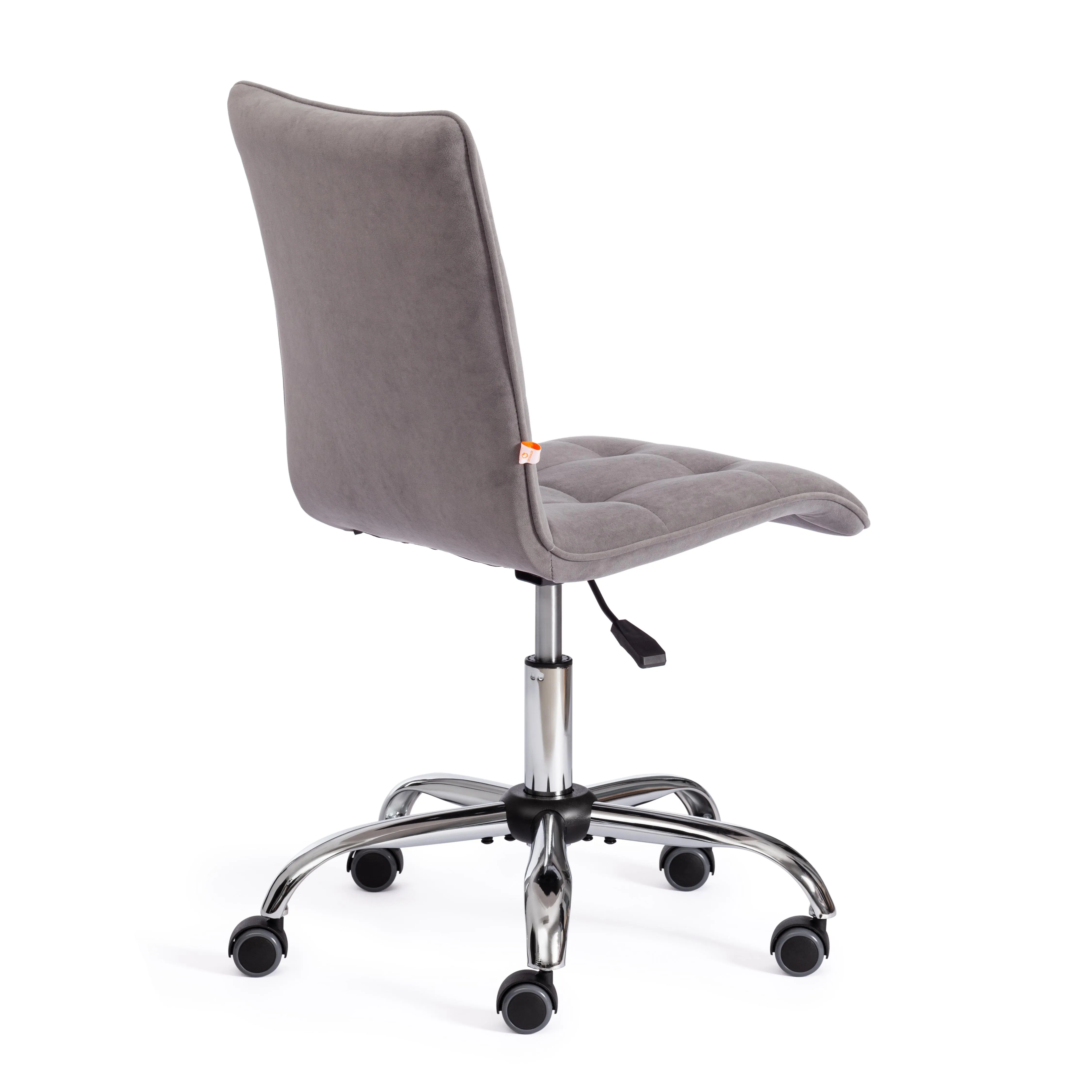 Кресло офисное ZERO флок серый