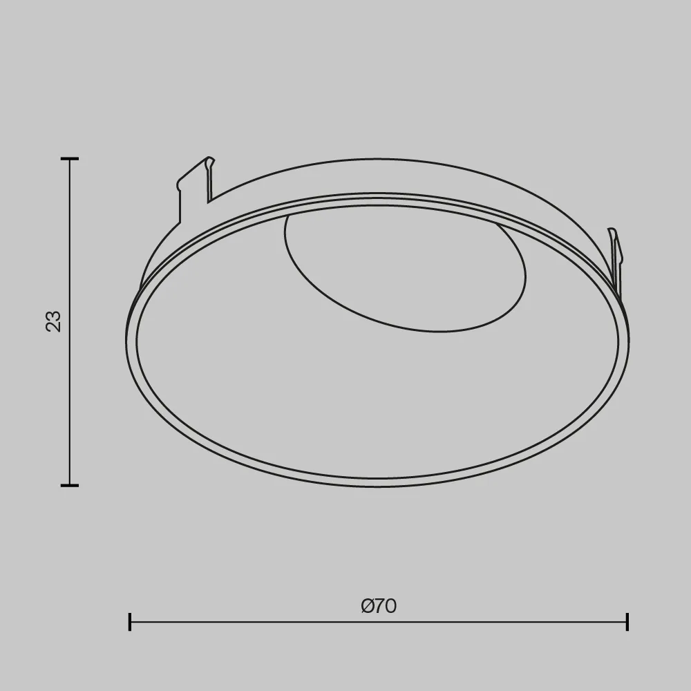 Кольцо декоративное Maytoni Ring057-10-GF