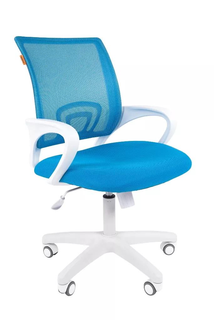 Кресло для персонала Chairman 696 white голубой