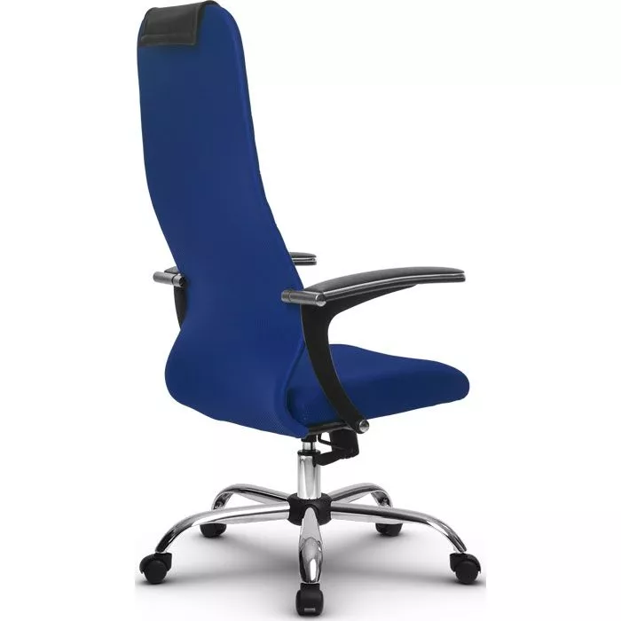 Кресло компьютерное SU-BU158-10 Ch Синий / синий