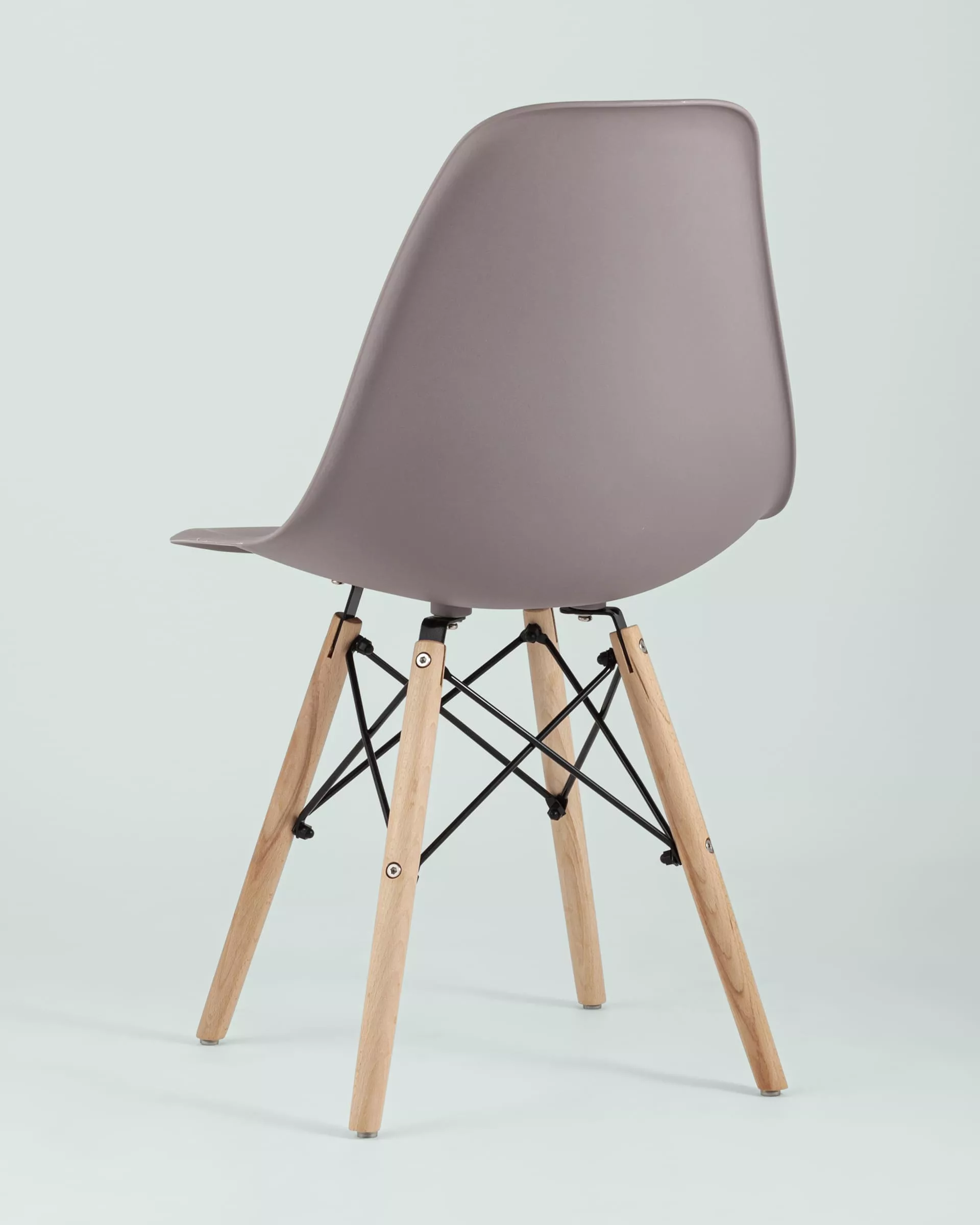 Комплект стульев Eames Style DSW темно-серый x4