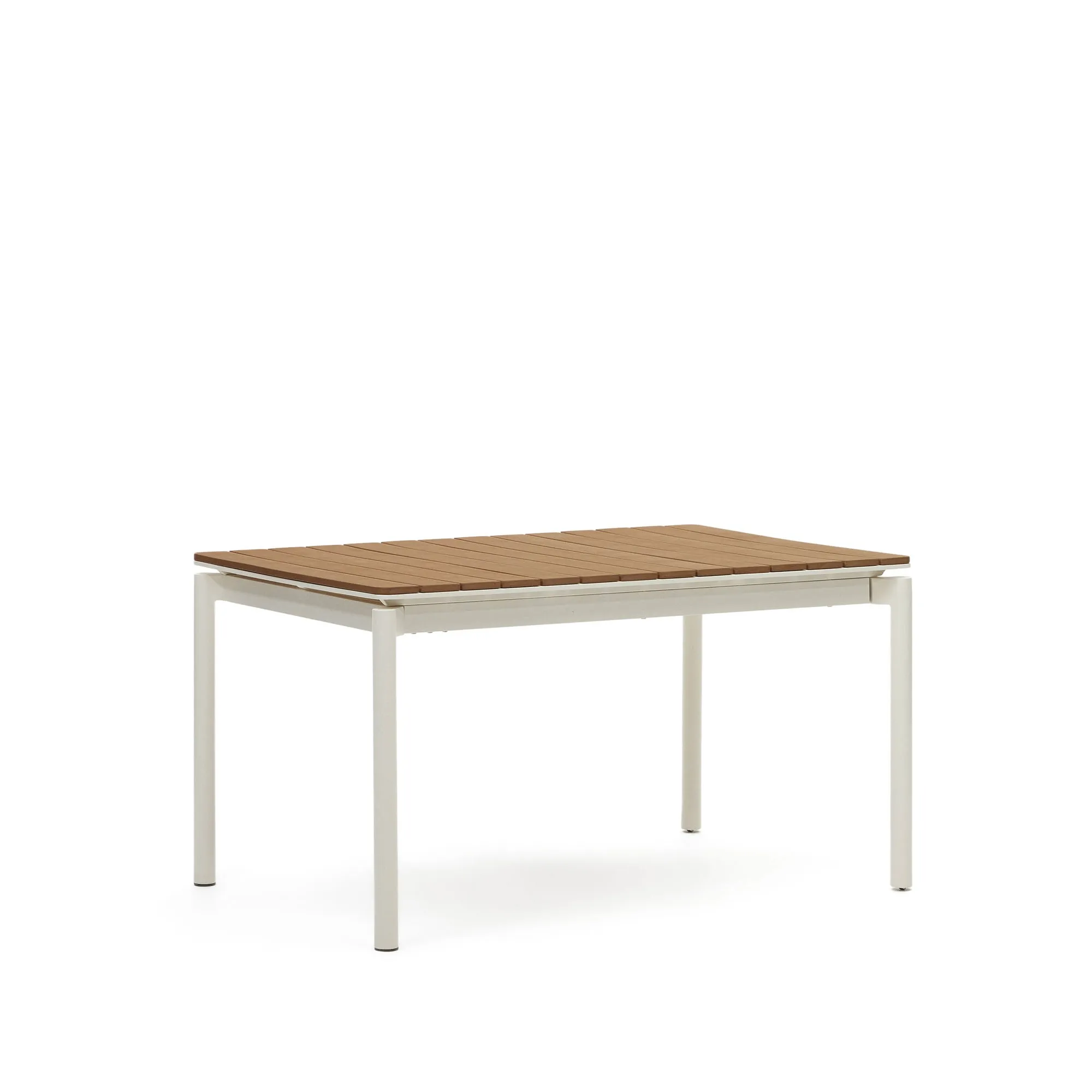 Уличный раздвижной стол La Forma Canyelles белый 140 (200) x 90 156907