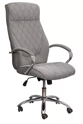Кресло поворотное Star серый ткань 55023
