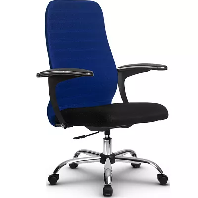 Кресло компьютерное SU-СU160-10Р Ch Синий / черный