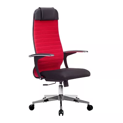 Кресло компьютерное МЕТТА B 1b 21 / U158 Ch Красный
