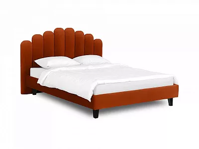 Кровать 160х200 Queen II Sharlotta L оранжевый 577094