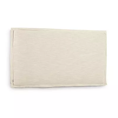 Изголовье La Forma лен белого цвета Tanit со съемным чехлом 206 x 106 см