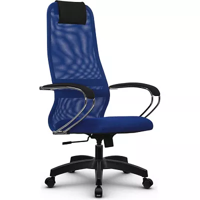 Кресло компьютерное SU-BK131-8 Pl Синий / синий