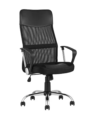 Кресло офисное TopChairs Benefit черная сетка
