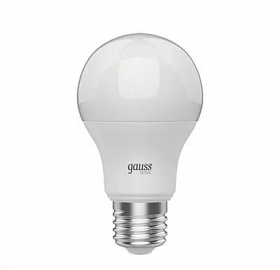 Лампа Gauss Basic A60 9,5W 820lm 4100K E27 LED 1/10/50