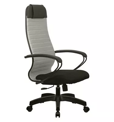 Кресло компьютерное Метта Комплект 21 Pl светло-серый