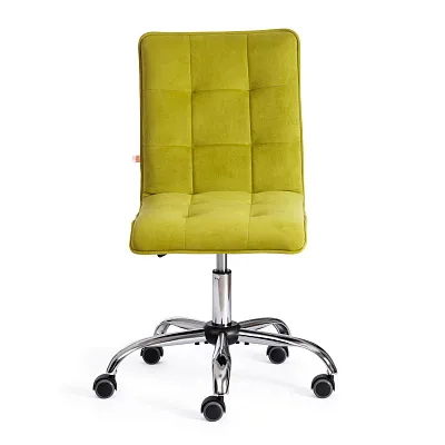 Кресло офисное ZERO флок оливковый
