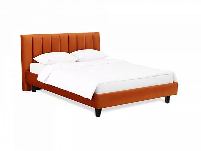 Кровать 160х200 Queen II Sofia L оранжевый 577505