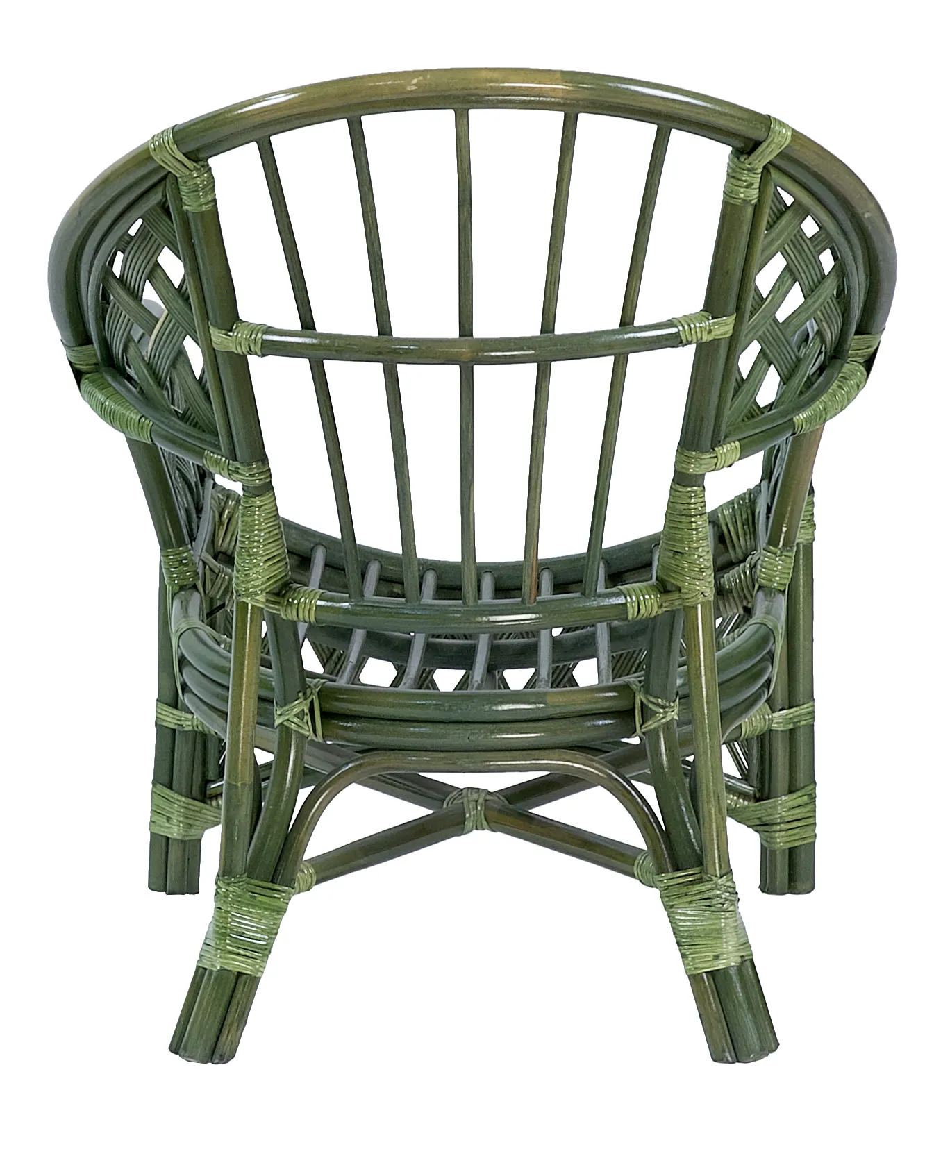 Комплект мебели из ротанга Черчилль (Рузвельт) дуэт с овальным столом олива