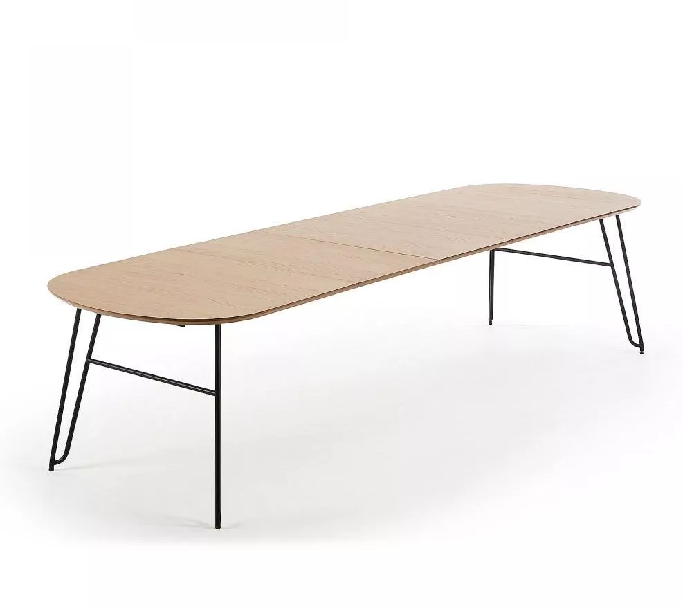 Обеденный овальный стол La Forma Novaks 320х100