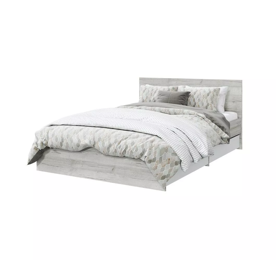 Мебель для спальни Лори ДС-2 дуб серый / белый МЛК