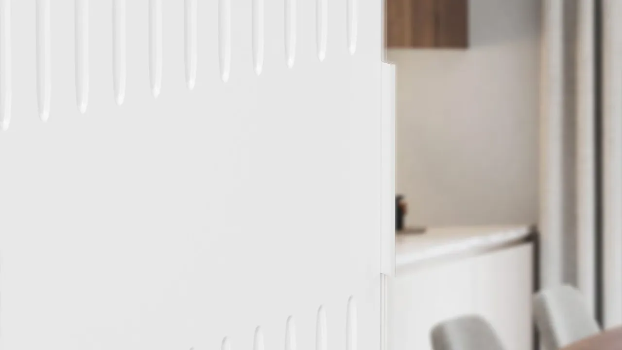Шкаф комбинированный Хилтон ателье светлый белый матовый 402.003.000