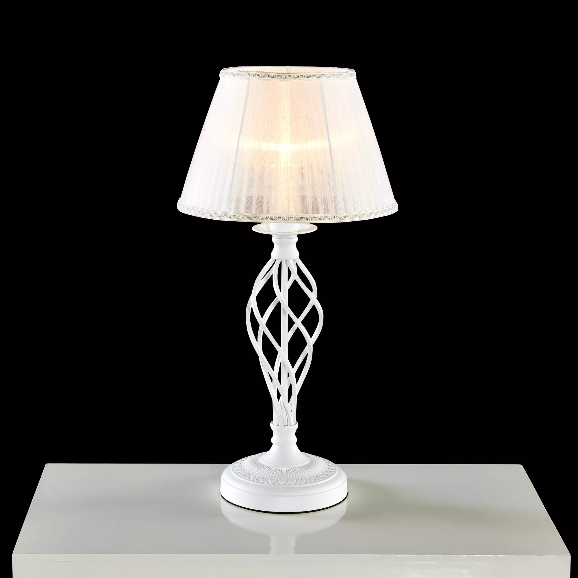 Настольная лампа Ровена белая Citilux CL427810