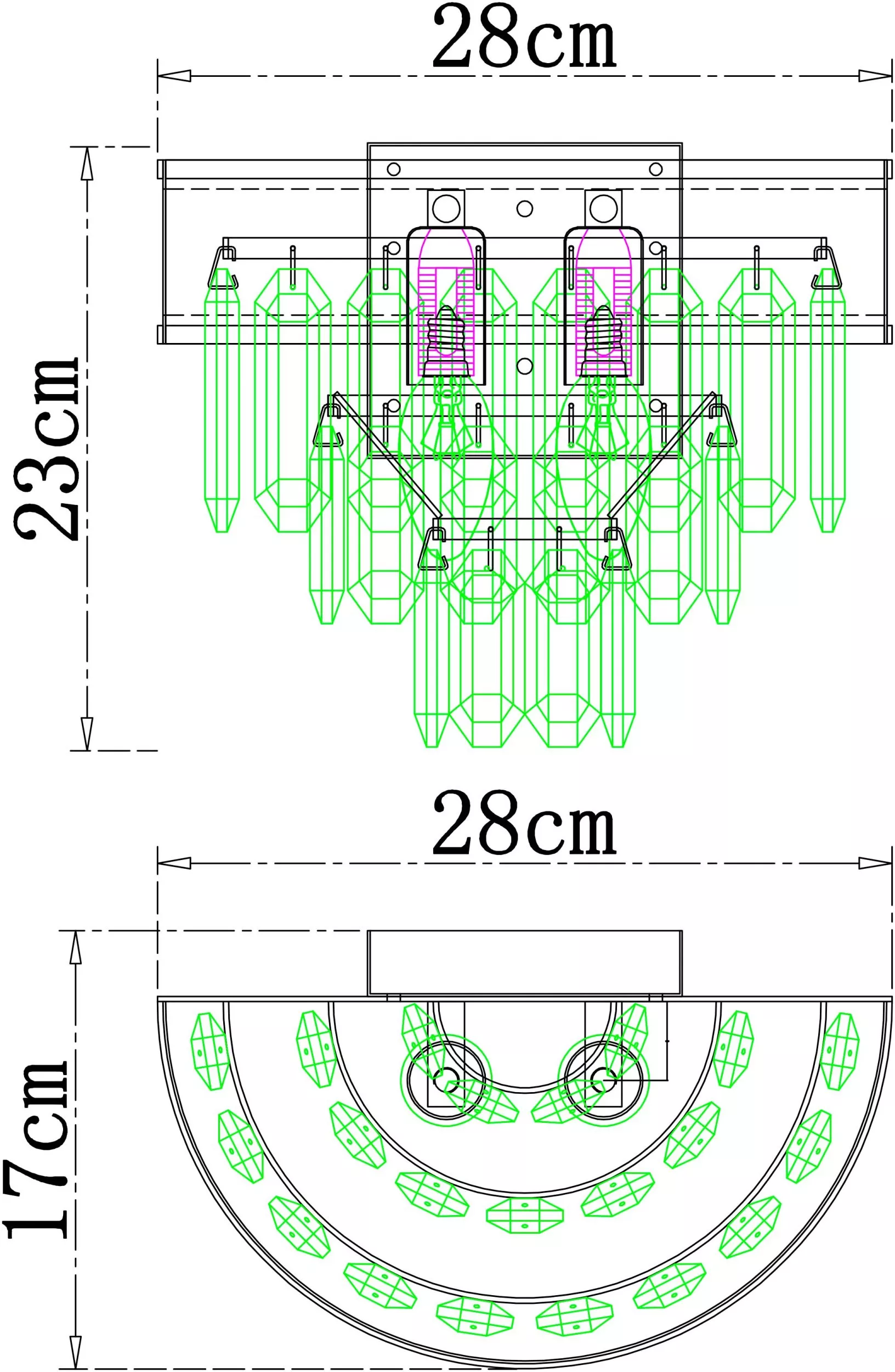 Бра ARTE LAMP ANNABELLE A1008AP-2GO