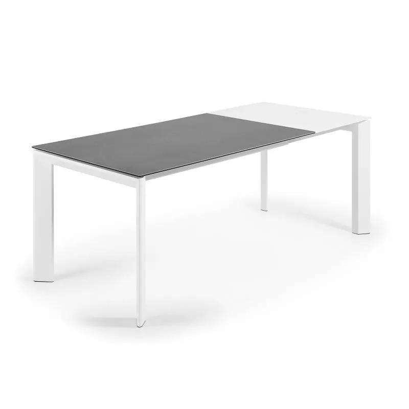 Обеденный стол La Forma Atta 200х90 серый 053285