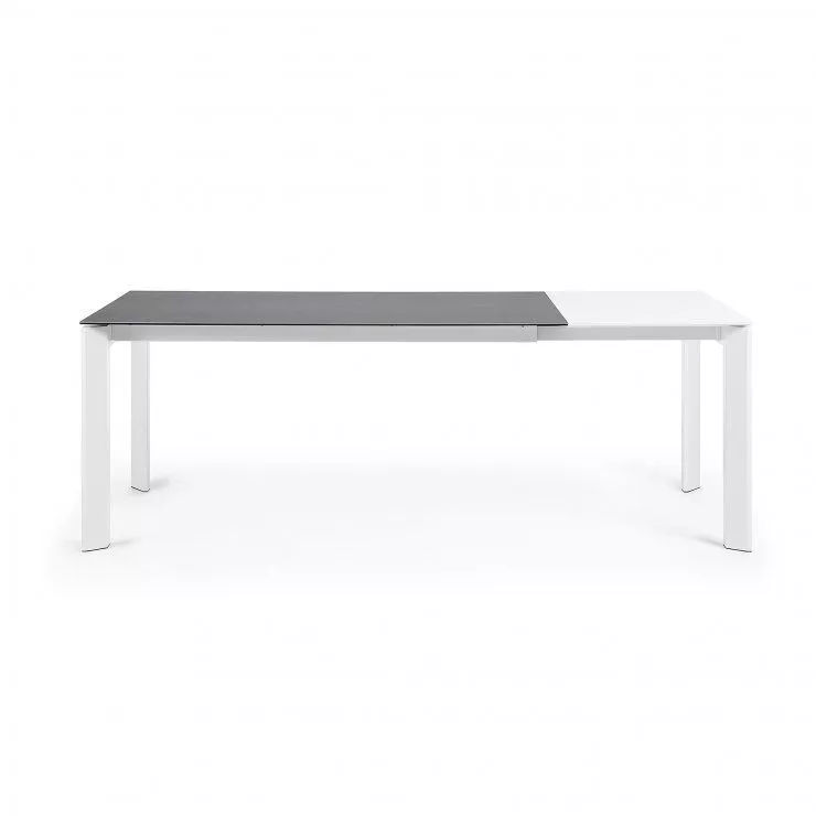 Обеденный стол La Forma Atta 220х90 серый 055475