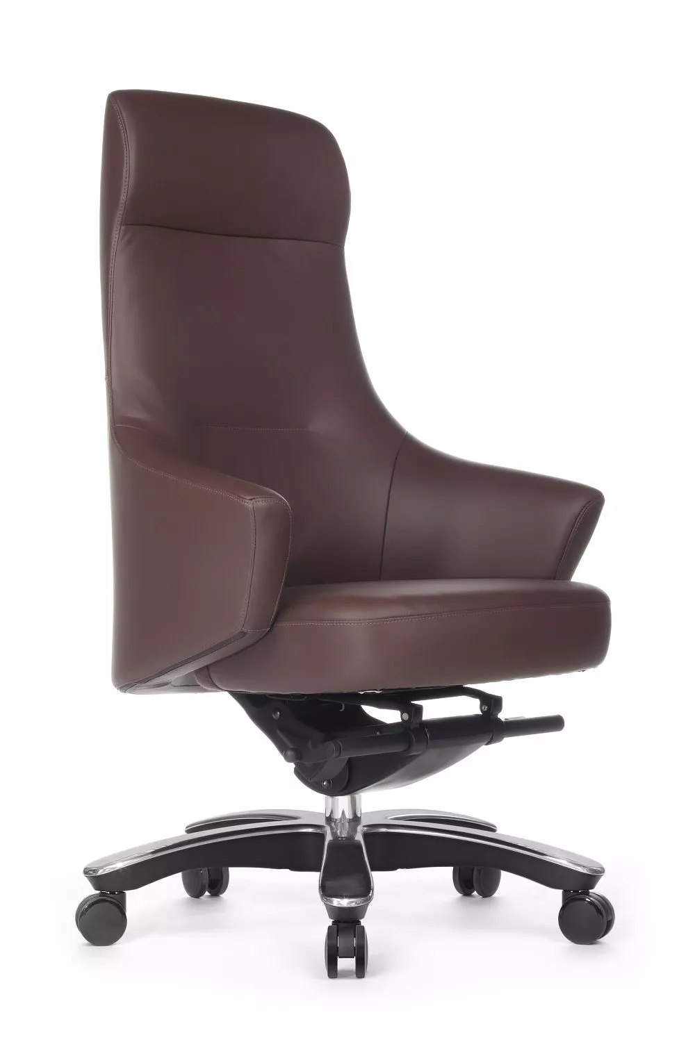 Офисное кресло из натуральной кожи RIVA DESIGN Jotto (A1904) коричневый