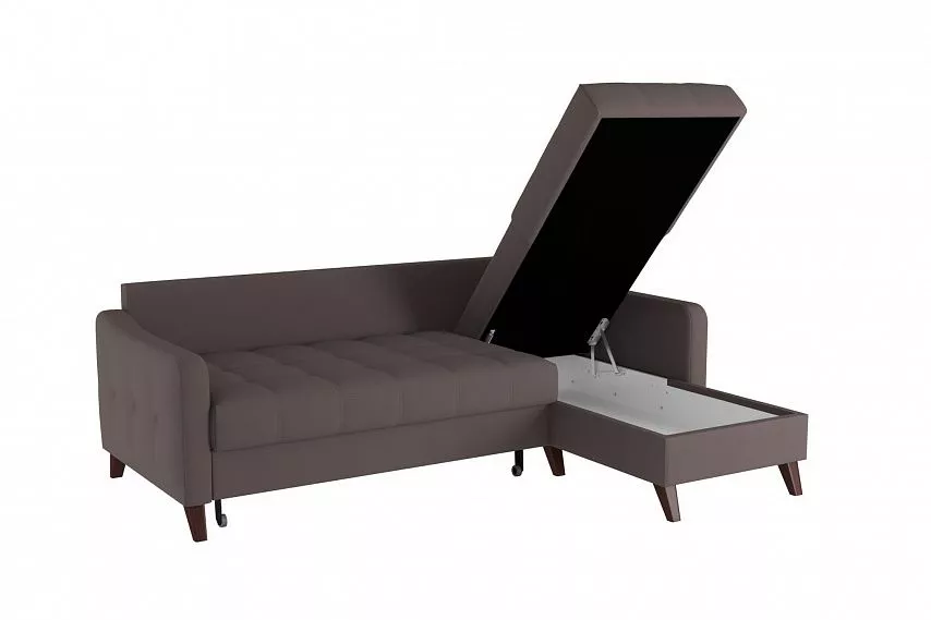 Угловой диван-кровать Римини 1 Silva 045 Real 14 А