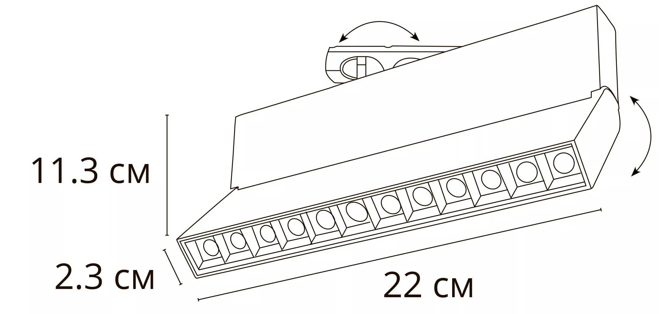 Трековый светильник ARTE LAMP FLASH A4573PL-1BK