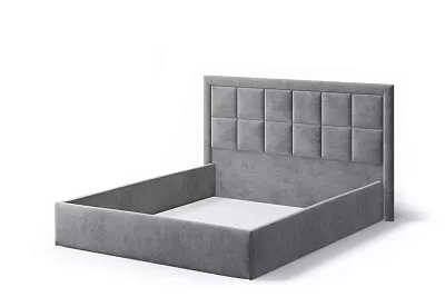 Кровать без основания 140х200 Белла NEO 25 (серый) МЛК