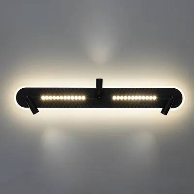 Спот настенный ARTE LAMP PISCES A2220PL-3BK