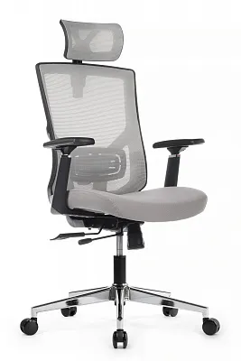 Кресло компьютерное Riva Chair Step A2320 серый