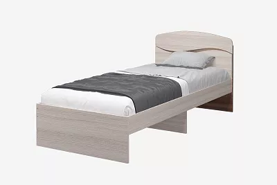 Кровать односпальная Валенсия 90x200 МЛК