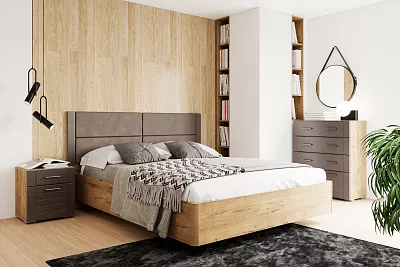 Комплект мебели для спальни Livorno Silva 5 графит