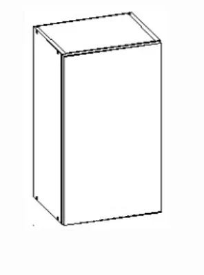 Шкаф навесной Лайн В 450 (h=720)