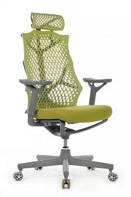 Кресло компьютерное RIVA DESIGN Ego A644 Зеленый