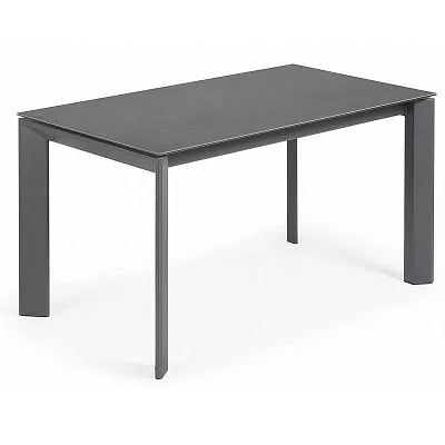 Обеденный стол La Forma Atta 200х90 серый 053287